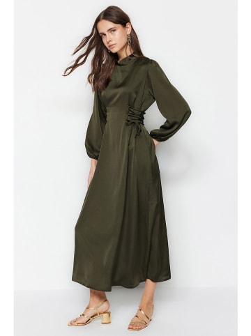trendyol Sukienka w kolorze khaki