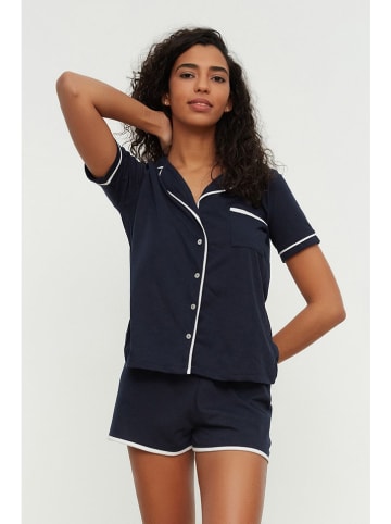 trendyol Pyjama donkerblauw