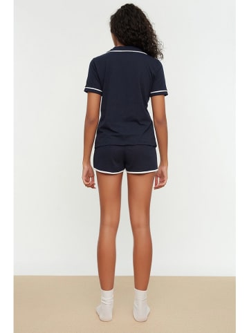 trendyol Pyjama in Dunkelblau