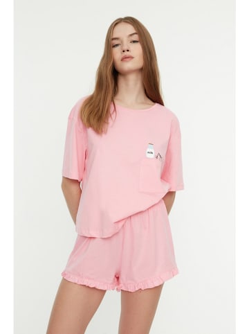 trendyol Pyjama in Rosa