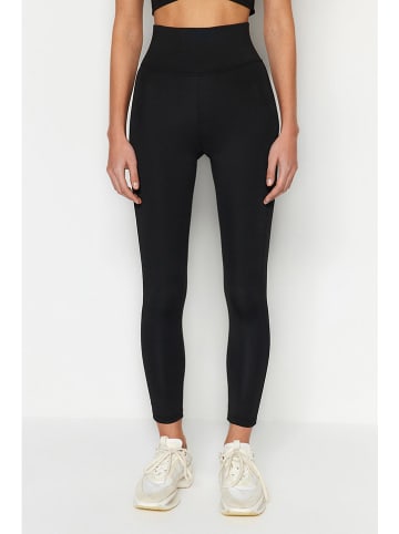 trendyol Trainingsleggings in Schwarz