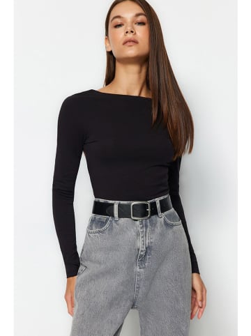 trendyol Longsleeve in Schwarz