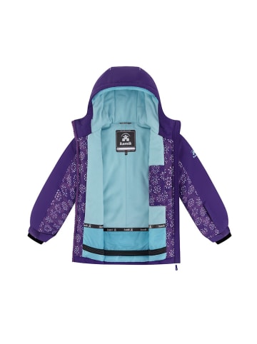 Kamik Winterjacke "Larisa" in Dunkelblau/ Violett