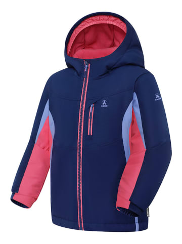 Kamik Winterjas "Bree" donkerblauw/roze