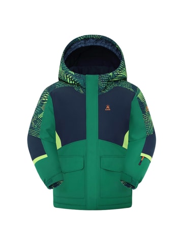 Kamik Winterjacke "Bryson" in Grün/ Dunkelblau