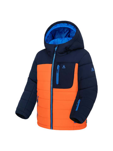 Kamik Winterjacke "Wilder" in Dunkelblau/ Orange