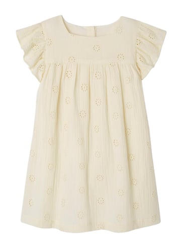 vertbaudet Kleid in Creme