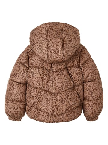 vertbaudet Winterjacke in Hellbraun