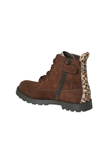 vertbaudet Leren boots bruin