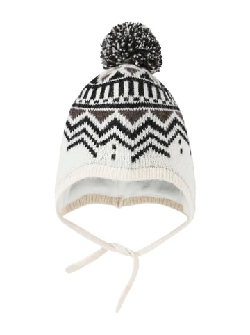 vertbaudet Muts met pompon wit