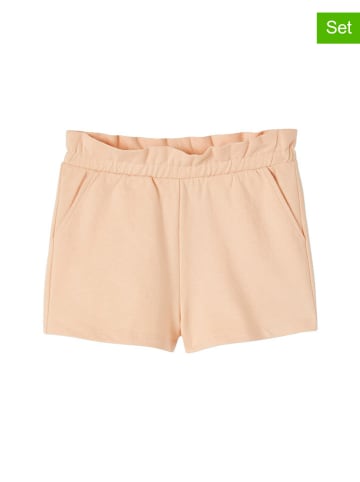 vertbaudet 2-delige set: shorts lichtroze