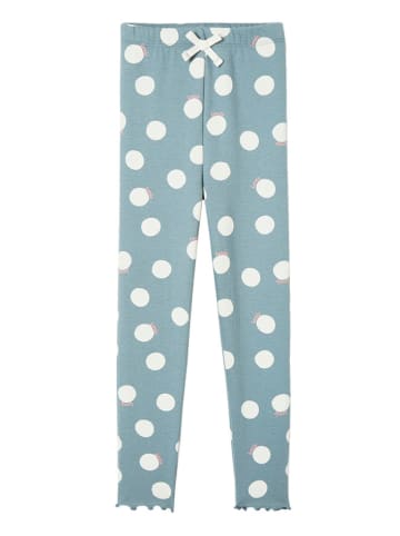 vertbaudet Legginsy w kolorze jasnozielonym