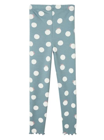 vertbaudet Legginsy w kolorze jasnozielonym