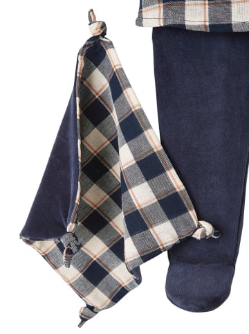 vertbaudet 3-delige outfit donkerblauw
