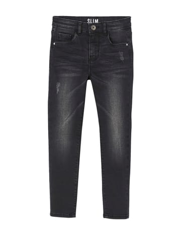 vertbaudet Spijkerbroek - regular fit - zwart