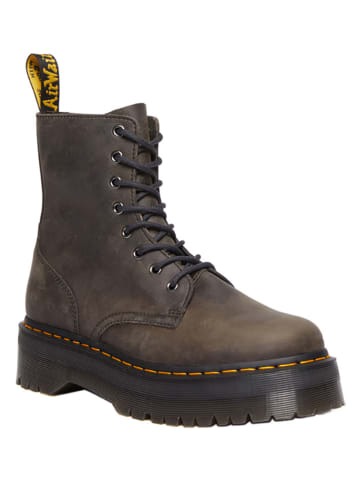 Dr. Martens Leder-Boots in Braun
