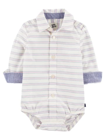 OshKosh Romper crème/blauw