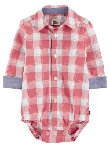 OshKosh Romper rood/wit