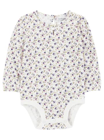 OshKosh Romper wit/paars