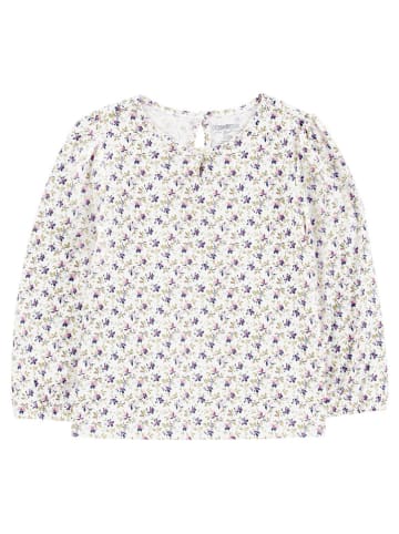 OshKosh Blouse wit/paars
