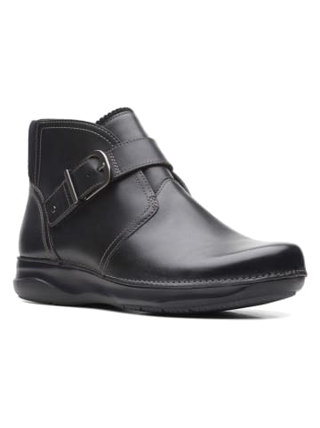 Clarks Leren boots "Appley Mid" zwart