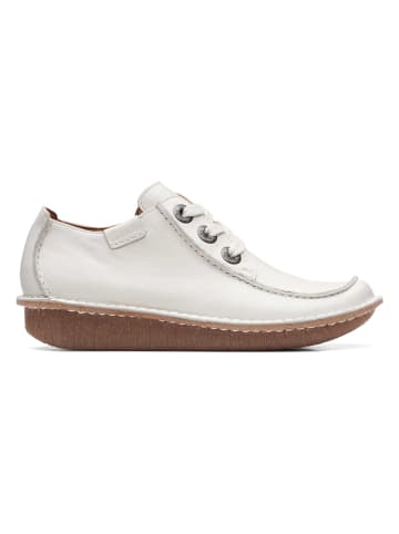 Clarks Leren veterschoenen "Funny Dream" wit