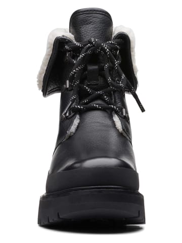 Clarks Leren boots "Orianna Turn" zwart