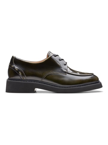 Clarks Leder-Schnürschuhe ''Splend Weave'' in Braun