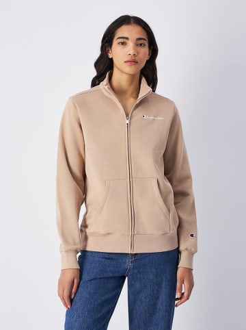 Champion Sweatjacke in Beige