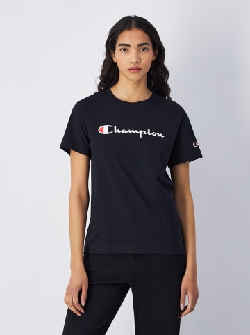 Champion Koszulka w kolorze czarnym