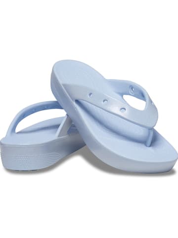 Crocs Zehentrenner "Classic" in Hellblau