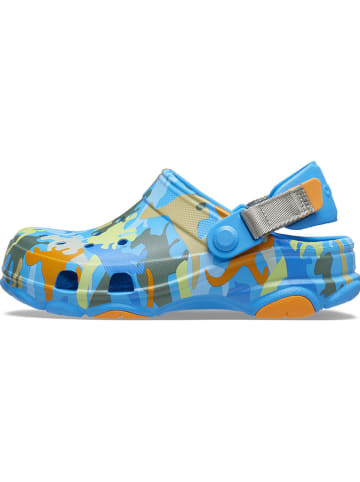 Crocs Chodaki "All Terrain Dino" w kolorze błękitnym ze wzorem