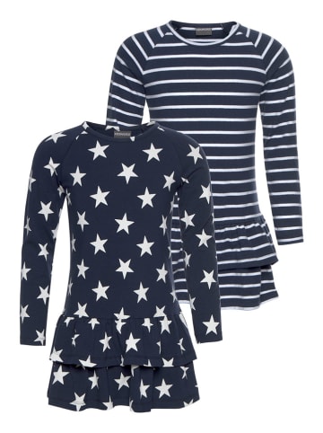 Kidsworld 2er-Set: Kleider in Dunkelblau