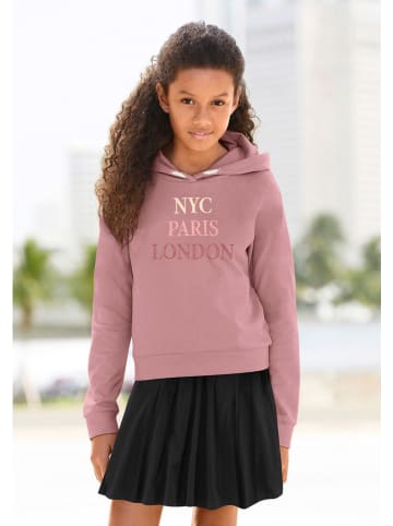 Kidsworld Hoodie in Dunkelrosa