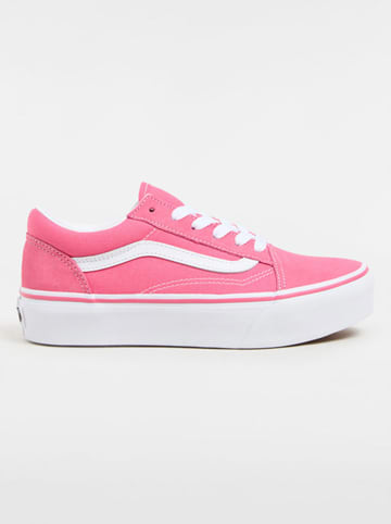 Vans Leren sneakers "Old Skool" roze