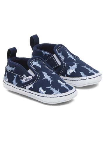 Vans Slippersy "V Crib" w kolorze niebiesko-białym