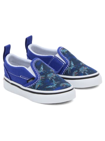 Vans Instappers "V" blauw