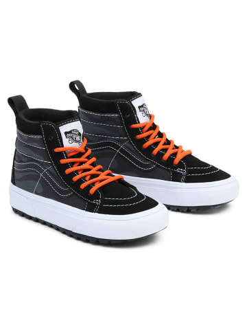 Vans Leder-Sneakers "SK8-Hi MTE-1" in Schwarz/ Orange