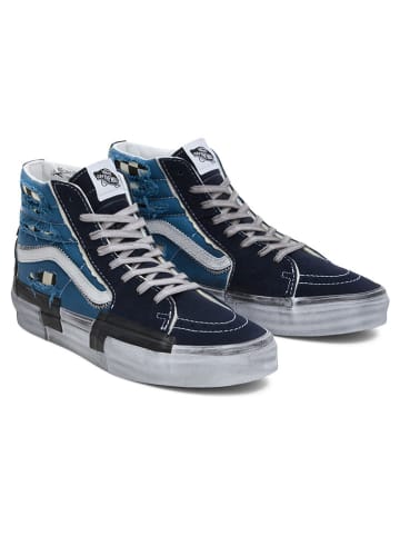 Vans Sneakersy "SK8-Hi Reconstruct" w kolorze niebiesko-granatowym