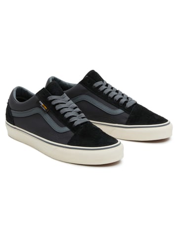 Vans Leren sneakers "Old Skool" zwart
