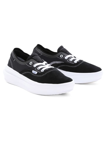 Vans Leren sneakers "Authentic Overt CC" zwart/wit