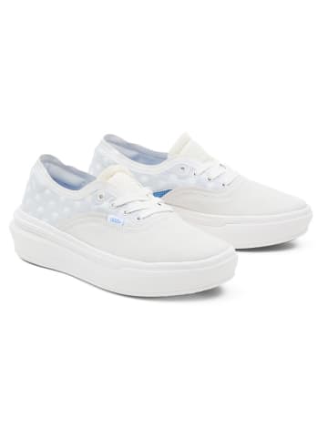 Vans Skórzane sneakersy "Authentic Overt CC" w kolorze biało-błękitnym