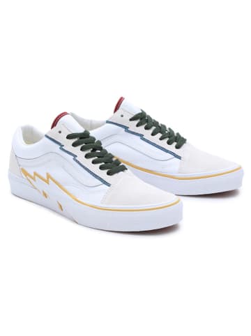 Vans Skórzane sneakersy "Old Skool Bolt" ze wzorem