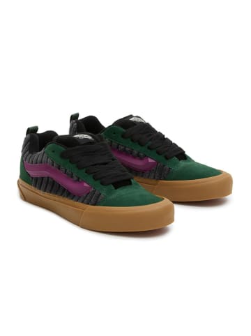 Vans Skórzane sneakersy "Knu Skool" ze wzorem