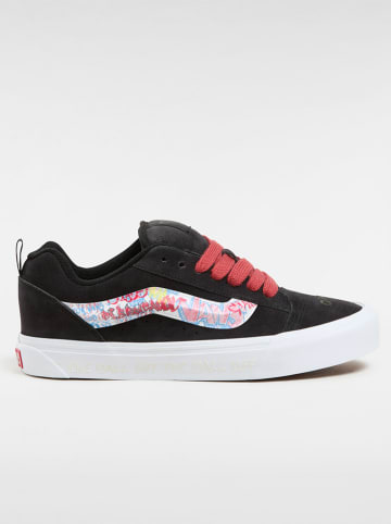 Vans Leder-Sneakers "Knu Skool" in Schwarz/ Bunt