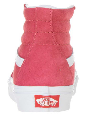 Vans Leder-Sneakers in Pink