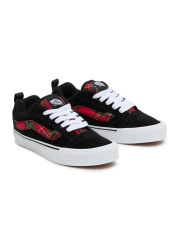 Vans Leder-Sneakers "Knu Skool" in Schwarz/ Rot