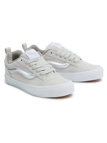 Vans Leder-Sneakers "Knu Skool" in Silber