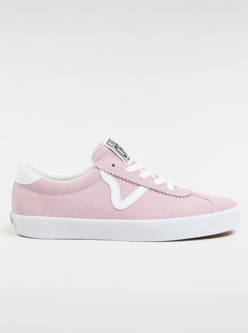 Vans Leder-Sneakers "Sport Low" in Rosa