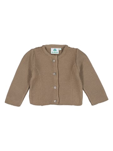 Isartrachten Cardigan in Hellbraun